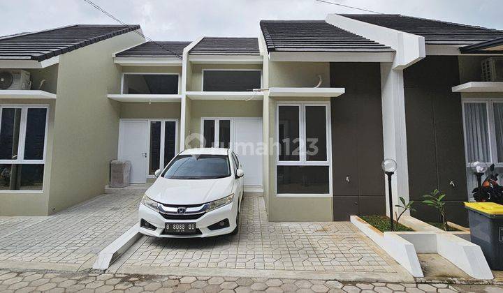 rumah minimalis full bata merah letak strategis bebas banjir 1