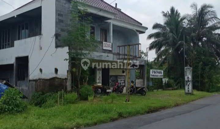 Rumah 2lantai, Pinggir Jalan, Halaman Luas, Strategis Murah, Shm Di Jl Tembus Mgl-tmg 1