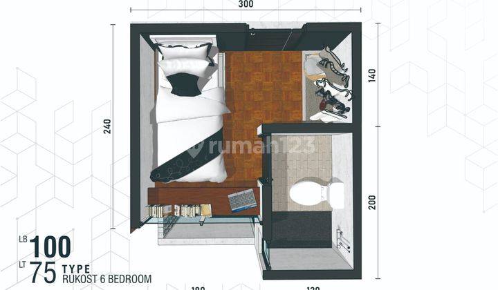 Sewa Kost 20 Tahun Kawasan Exlusive Jakal Dekat Dengan Kampus Uii, Ngaglik Sleman 1