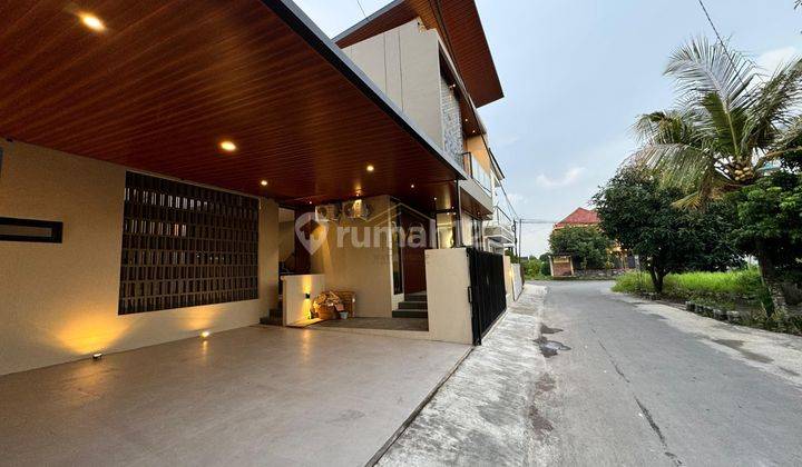 RUMAH SIAP HUNI, DESAIN KONTEMPORER FULL FURNISH DI KALASAN 1