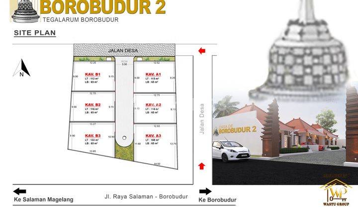 Rumah Etnik Berkarakter di Borobudur, Magelang – Siap Bangun 2
