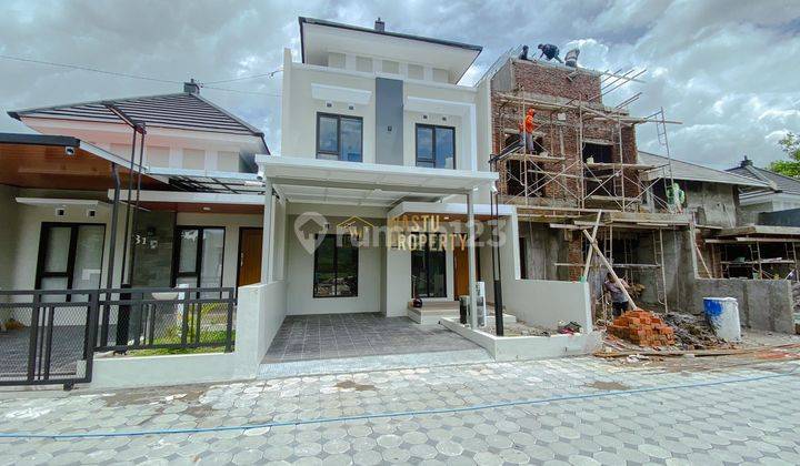 RUMAH MODERN 2 LANTAI DI CLUSTER MURAH DEKAT CANDI PRAMBANAN 1