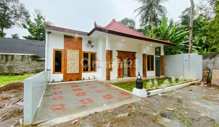 Rumah Etnik Style di Cluster Tenang Borobudur Magelang 1