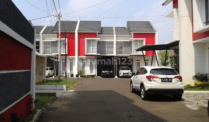 Cluster Pondok Cabe, 20 menit ke Mrt Lebak Bulus, full bata merah, bangunan kokoh, bebas merubah interior / layout. 1