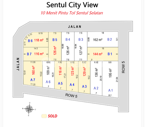Investasi Tanah Sentul, SHM, Dekat Pintu Tol