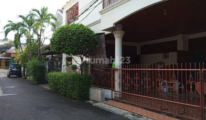 Dijual Rumah 2 Lantai Hoek Hadap Selatan Di Taman Buaran Indah 2