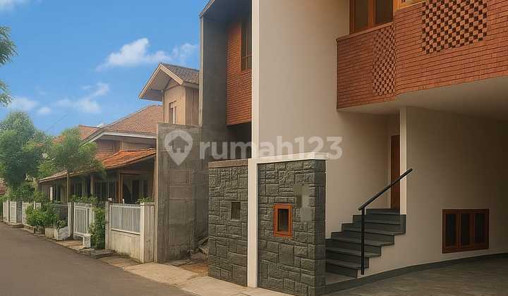 For Sale: Unique Design Semi-Furnished House in Cipinang Area 2