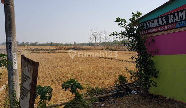 Tanah di Jl Raya Jatiwangi Majalengka Dkt Tol Sumber Jaya Cipali 2