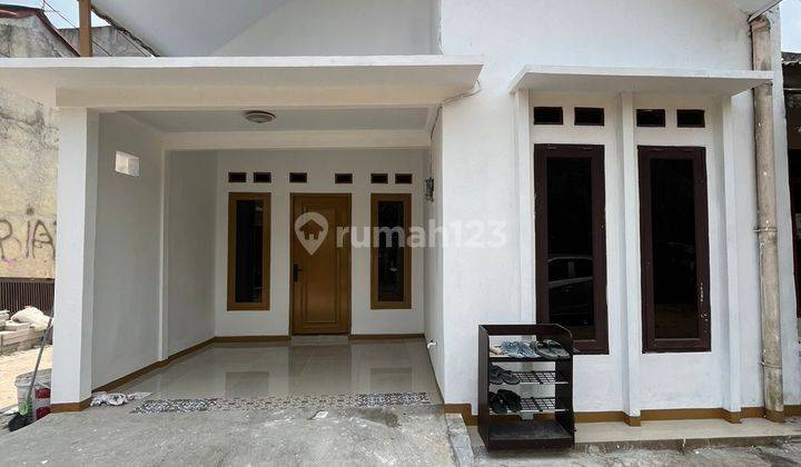 Rumah 1 Lantai Sudah Renovasi Lokasi Strategis Dekat Pintu Toll 1