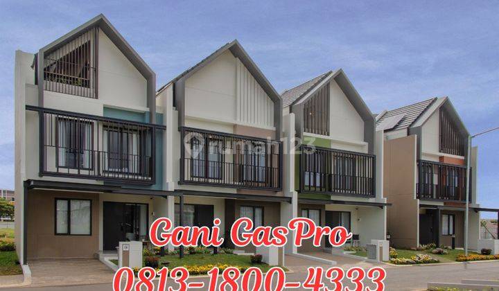 Strozzi summarecon dekat tol Siap Huni Stok langka FREE PPN 220jt 1