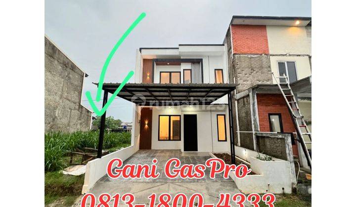 DIJUAL RUMAH MODERN MEZZANINE RASA 2 LANTAI PAMULANG TERBARU 2