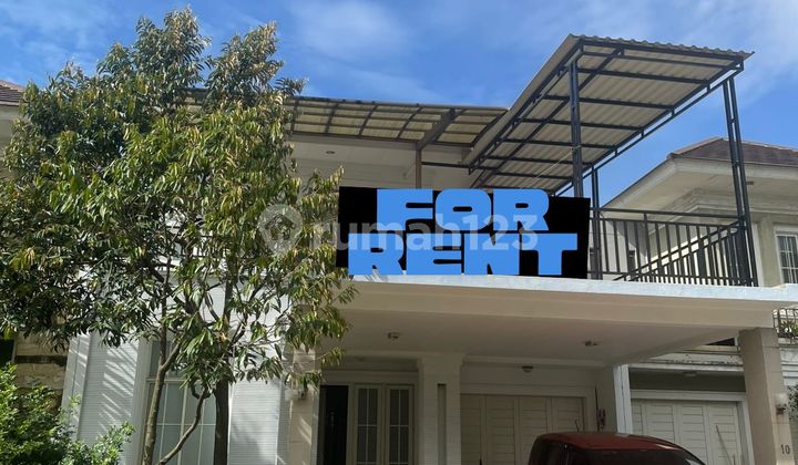 Beautiful House in Alam Sutera 2 Floors Semi-Furnished Ready to Live In
