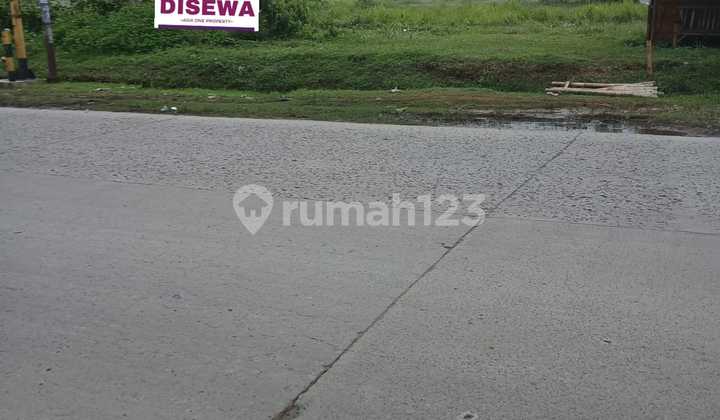 Lahan Kosong 1 Ha Pinggir Jalan Provinsi, Akses Container 40 Feet