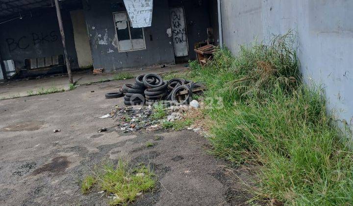 Lahan Kosong Cocok Untuk Bengkel, Gudang, Dan Penyimpanan Truk Di Mustikasari. Bekasi 2