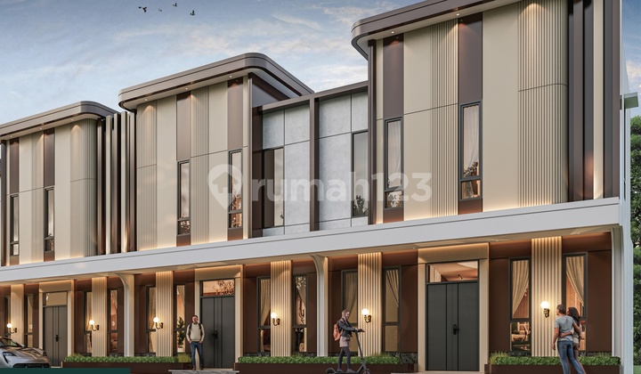 Rumah Villa Baru Komplek Eiffel Suites 2 Tingkat Daerah Mandala