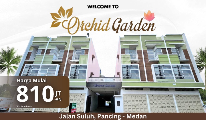 Rumah Baru Komplek Orchid Garden Jalan Suluh Daerah Pancing