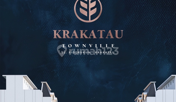 Rumah Komplek Krakatau Townville Jalan Sidorukun Sekitar Cemara 2