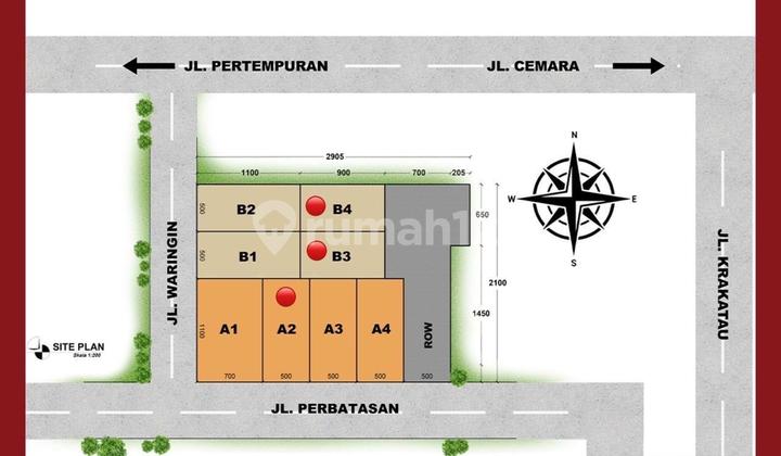 Rumah Baru Jemadi Home Kondisi Kosong Daerah Cemara Krakatau 2