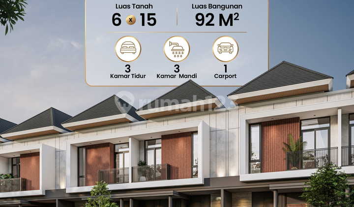 Komplek Imperial Garden Rumah Baru Siap Huni Daerah Setiabudi 