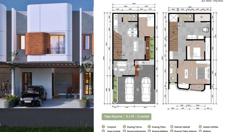 Launching Villa Modern Jalan Abadi The Amarta Daerah Ringroad 2