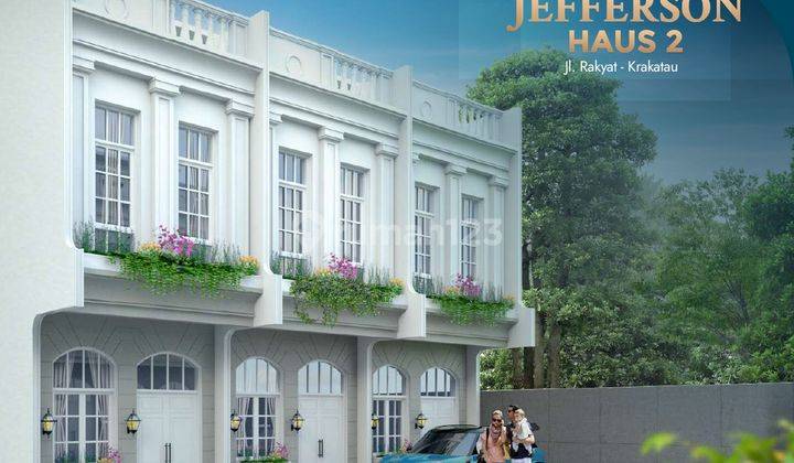 Townhouse Sekitar Krakatau Jalan Rakyat Komplek Jefferson Haus 1