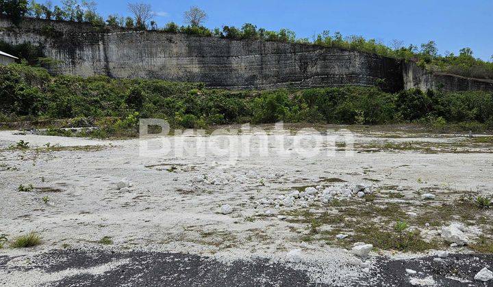 Tanah di Ungasan,  Kondisi Padat dan Rata Tinggal Bangun dan Luas  Tanah 75 Are (7500m²) 1