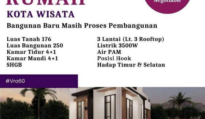 Dijual Cepat Rumah Dalam Proses Pembangunan Dengan Lingkungan Yang Nyaman Dan Strategis Dekat Fasilitas Umum 1