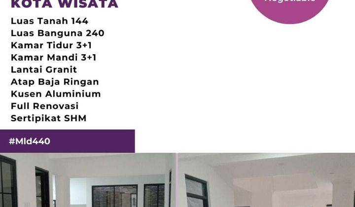 Dijual Cepat Rumah Siap Huni Full Renovasi Dikawasan Strategis Dan Dekat Fasilitas Umum 1