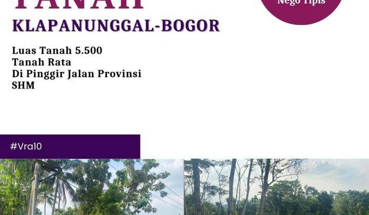 Dijual Cepat Tanah Dengan Struktur Rata Di daerah Strategis  1