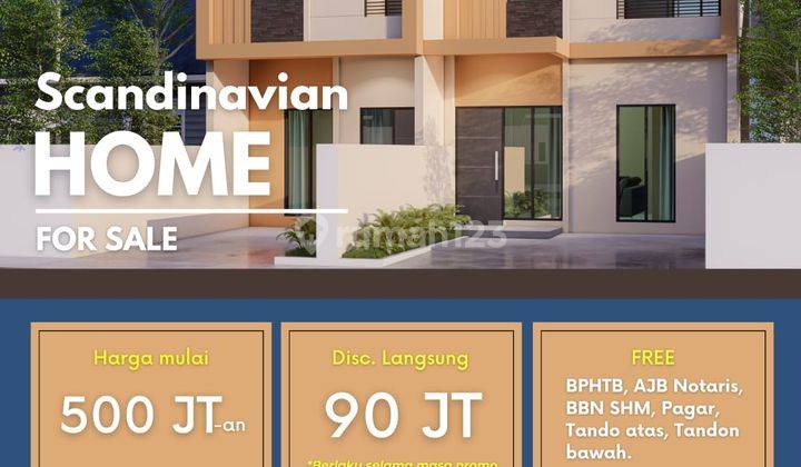 Rumah 2 Lantai Harga Murah Dekat Kampus Dalam.perumahan 1