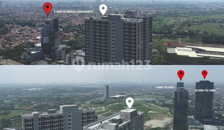 Apartement Siap Huni Selangkah ke Binus Alam Sutera Free Ppn 2