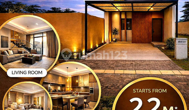 Dijual Rumah Baru Puri Jakarta Barat Harga Mulai 1,7 M