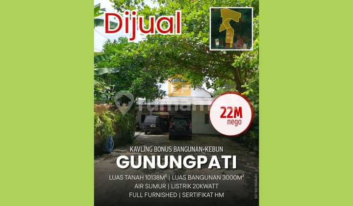 Dijual Kavling Luas Dengan Bonus Bangunan Dan Kebun Gunungpati 1