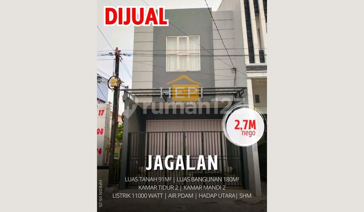 Beautiful Newly Renovated Shop House on Jagalan Street, Central Semarang City 1