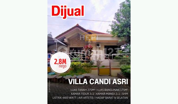 Rumah Hook Dijual Di Kawasan Elite Candisari Semarang Atas 1