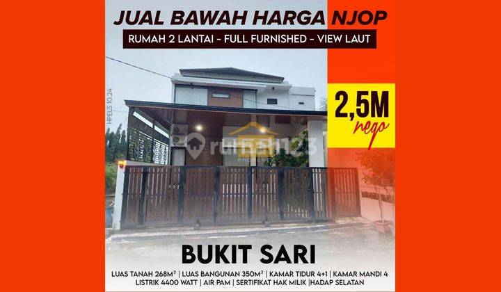 Rumah Istimewa Dengan View Laut Harga Special Dibawah Njop Full Furnished Di Daerah Bukit Sari Semarang 1