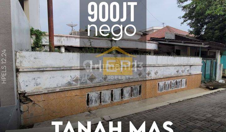 Dijual Murah Rumah Lama Type B Hitung Tanah Saja Di Perumahan Tanah Mas Semarang 1