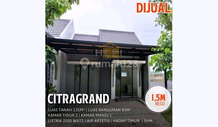 Rumah Baru Dijual Di Perumahan Citragrand Semarang 1