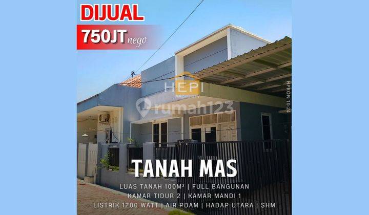 Rumah Bangunan Baru Sudah Tinggi Dari Jalan Di Lokasi Perumahan Tengah Kota Semarang 1