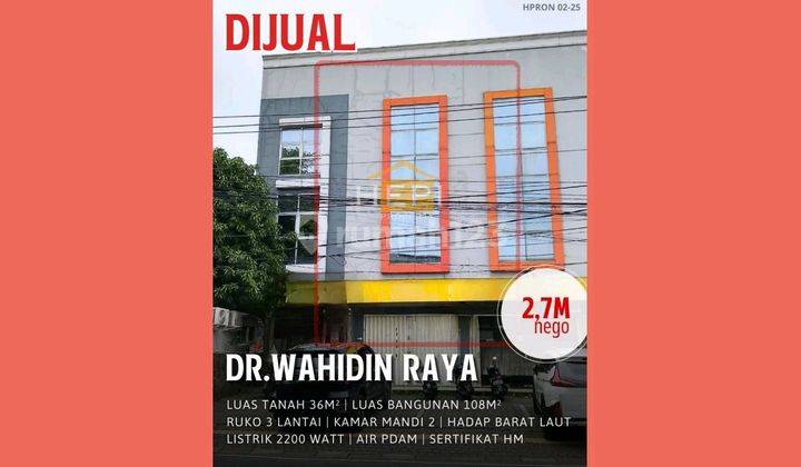 Ruko Dijual Di Lokasi Premium Tengah Kota Semarang. Ruko 3 Lantai Di Jalan Utama Kota Semarang  1