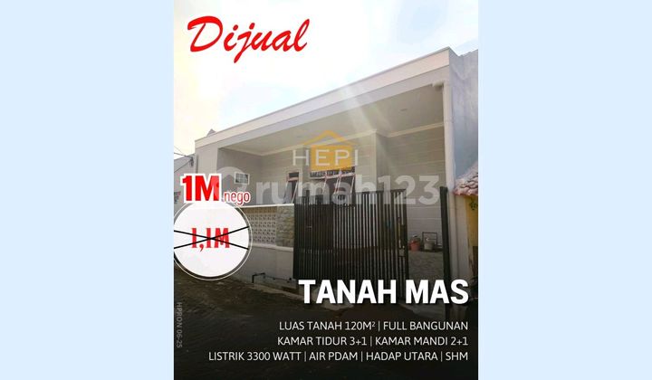 Rumah Baru Gress Type Cm Tanahmas Masih Bisa Nego 1