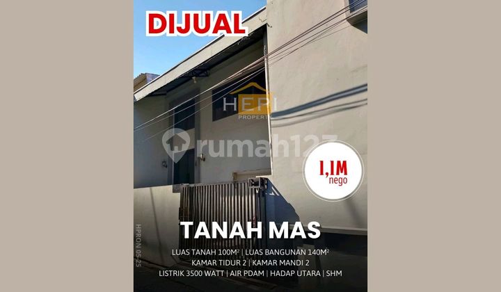 Rumah Siap Huni Renovasi Baru Di Tanah Mas  1