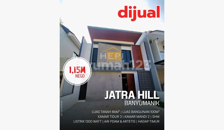 Rumah Cantik Dengan View Citylight Dekat Tol Dan Undip 1