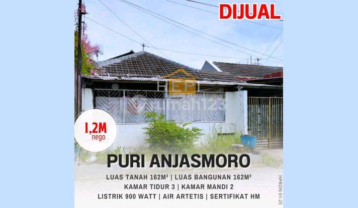 Rumah Perlu Minor Renovasi Dijual Di Daerah Dekat Airport Semarang 1