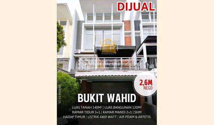 Rumah Cantik Siap Huni Di Perumahan Nyaman,aman, Tenang Di Bukit Wahid Semarang 1