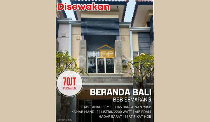Ruko 2 Lantai Strategis Dekat Sekali Uptown Mall Bsb Semarang 1