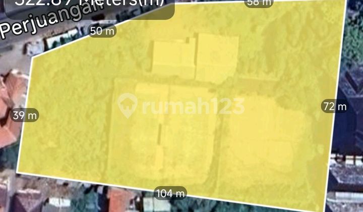 For Sale/ For Rent Land Plot on Jalan Perjuangan Cirebon