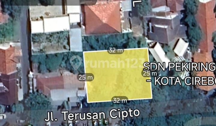 For Rent Land in Cipto Mangunkusumo Area Cirebon