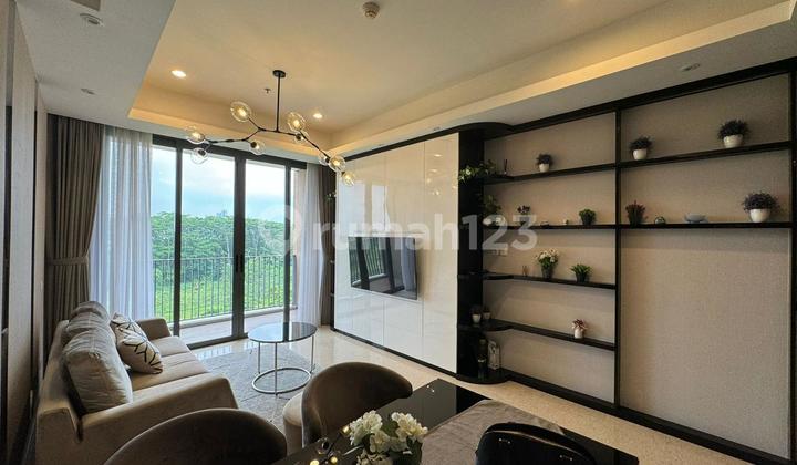 Luxury Marigold Furnished Apartment with Botanic Park View at Navapark BSD