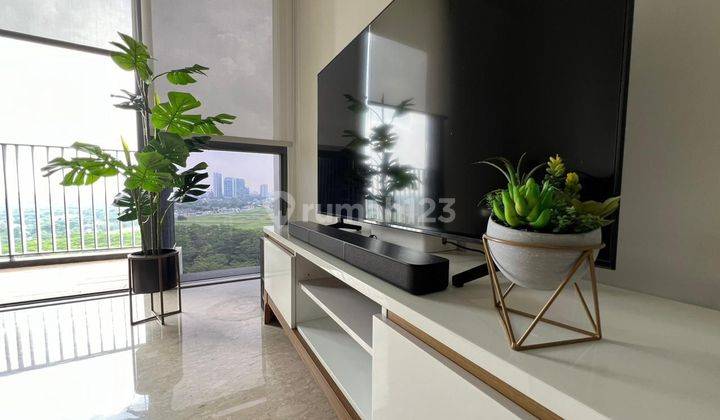 Apartemen Furnish Marigold 2br & 1study Room di Navapark BSD City 2